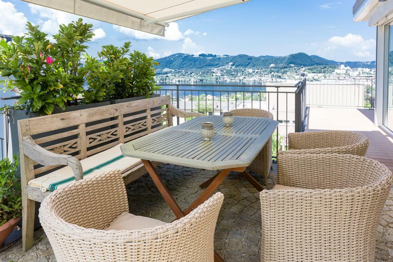 Apartments Villa Traunseeblick Gmunden Exterior foto